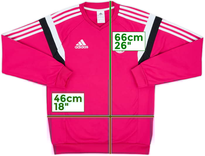 2014-15 Real Madrid adidas Sweat Top - 8/10 - (S)
