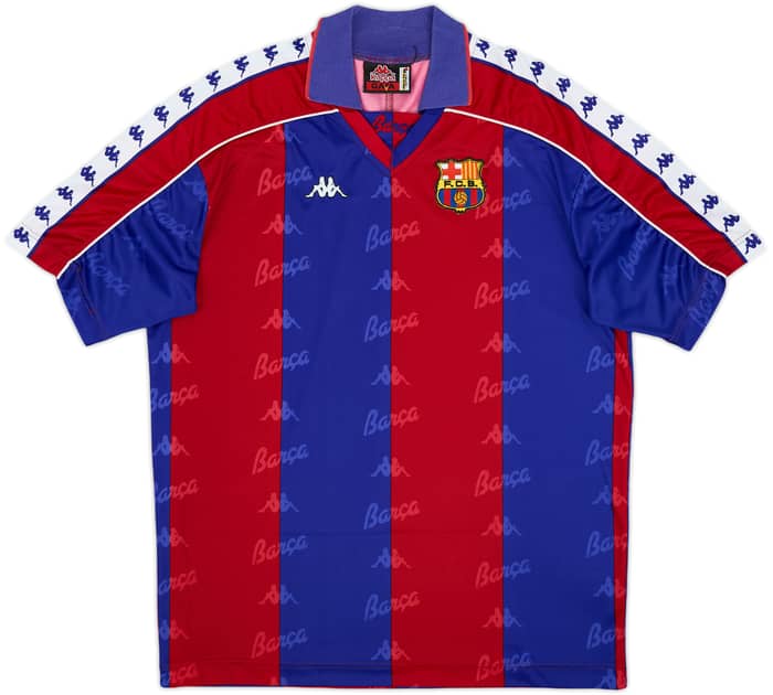 1992-95 Barcelona Home Shirt - 7/10 - (L)
