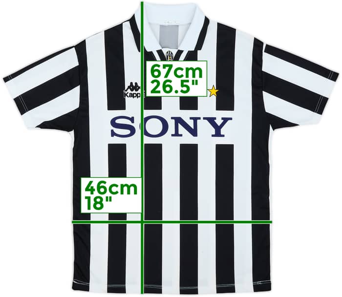 1996-97 Juventus Basic Home Shirt - 6/10 - (XS)