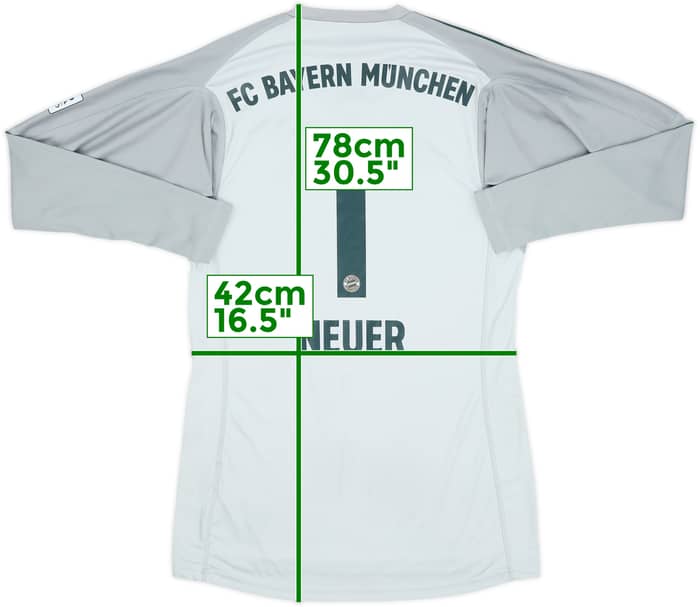 2018-19 Bayern Munich GK Shirt Neuer #1 - 6/10 - (S)