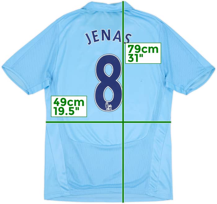 2008-09 Tottenham Away Shirt Jenas #8 - 4/10 - (M)