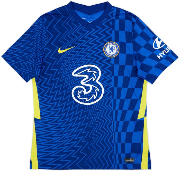 2021-22 Chelsea Home Shirt Pulisic #10 - 8/10 - (M)