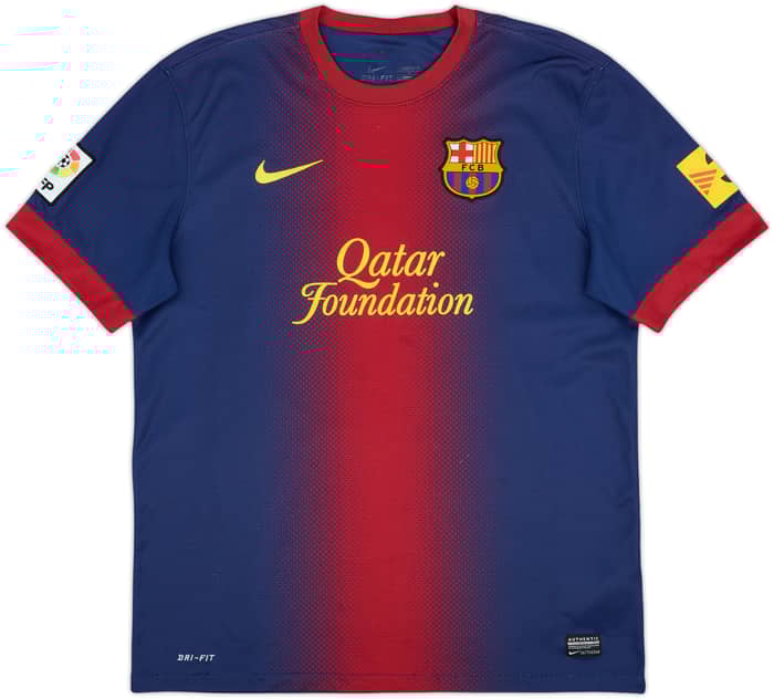 2012-13 Barcelona Home Shirt Messi #10 - 8/10 - (L)