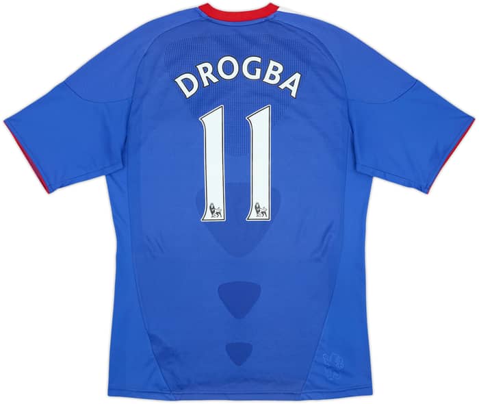 2010-11 Chelsea Home Shirt Drogba #11 - 8/10 - (L)