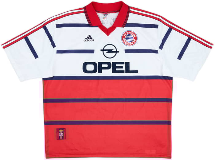 1998-00 Bayern Munich Away Shirt Matthaus #10 - 9/10 - (XXL)