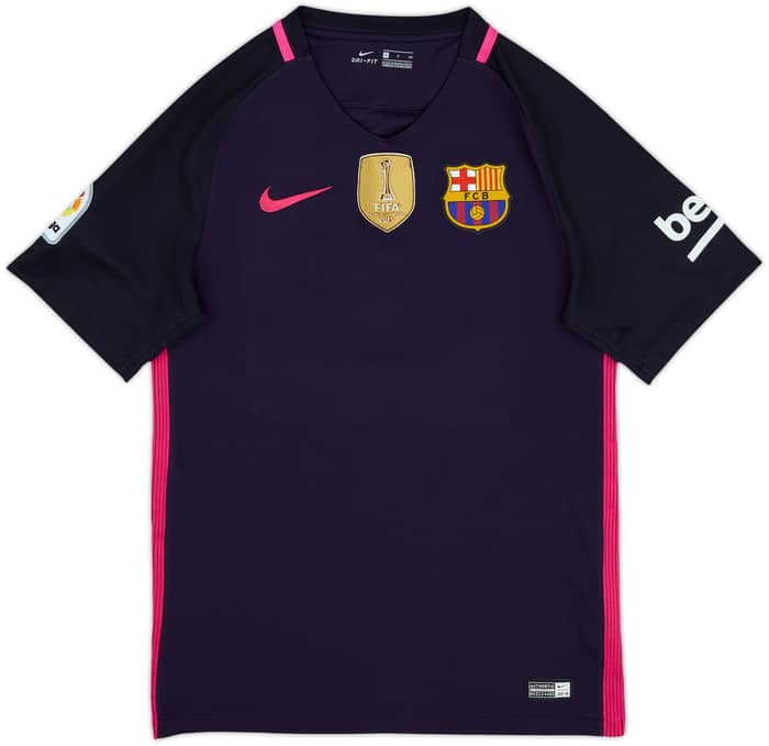 2016-17 Barcelona Away Shirt Messi #10 - 9/10 - (S)