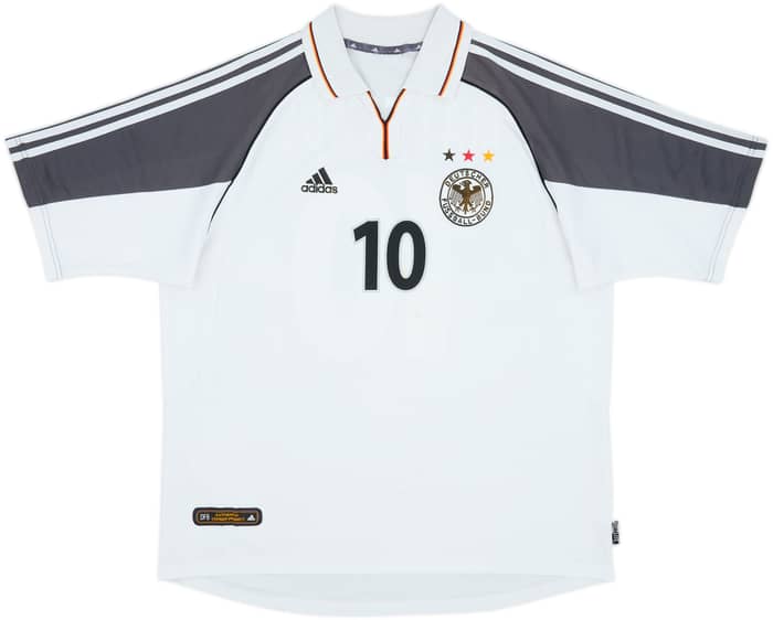 2000-02 Germany Home Shirt Matthaus #10 - 6/10 - (XL)