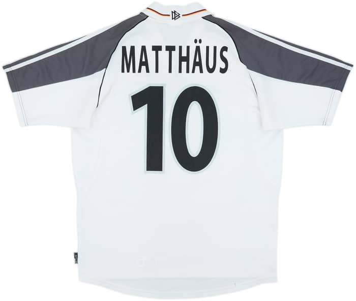 2000-02 Germany Home Shirt Matthaus #10 - 7/10 - (M)