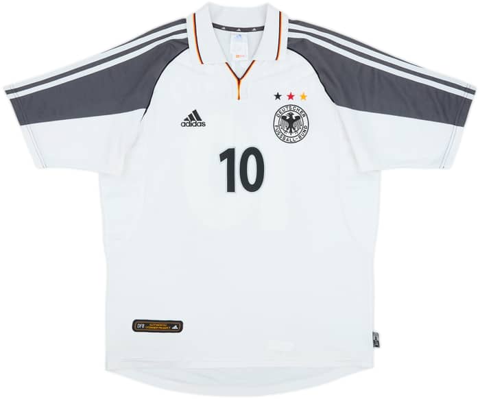 2000-02 Germany Home Shirt Matthaus #10 - 7/10 - (M)