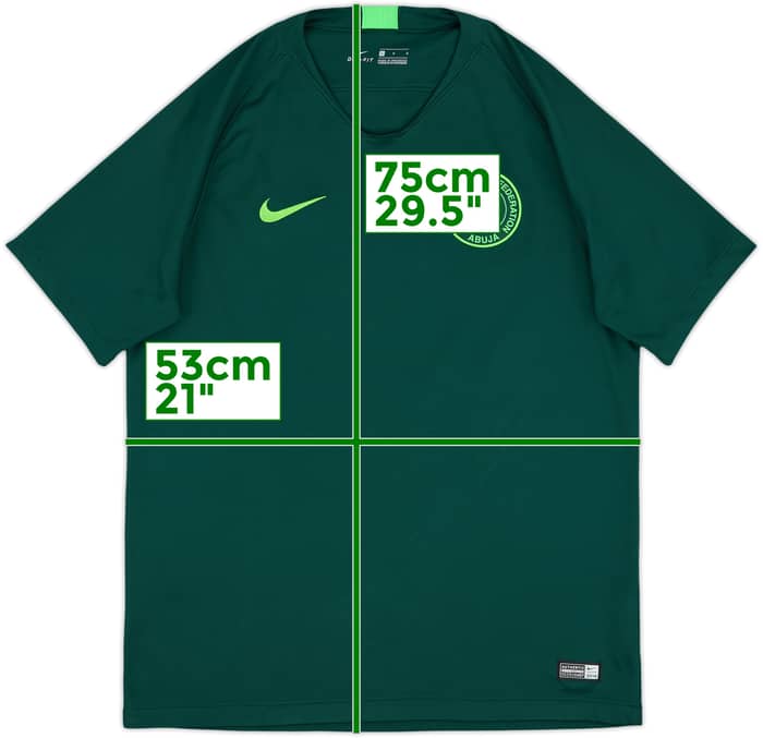 2018-19 Nigeria Away Shirt - 7/10 - (L)