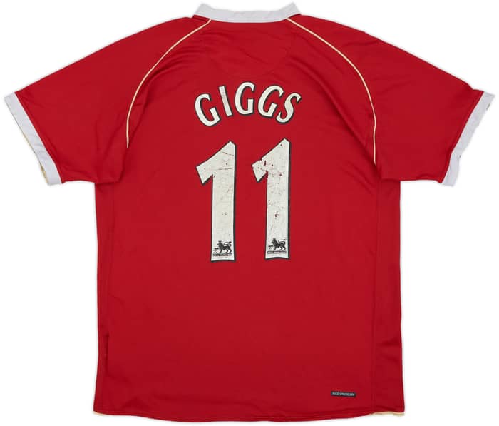 2006-07 Manchester United Home Shirt Giggs #11 - 5/10 - (L)