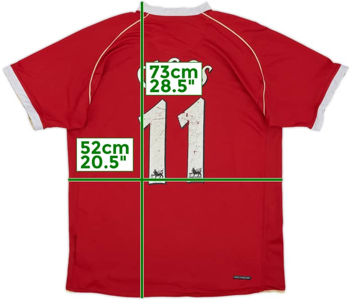 2006-07 Manchester United Home Shirt Giggs #11 - 5/10 - (L)