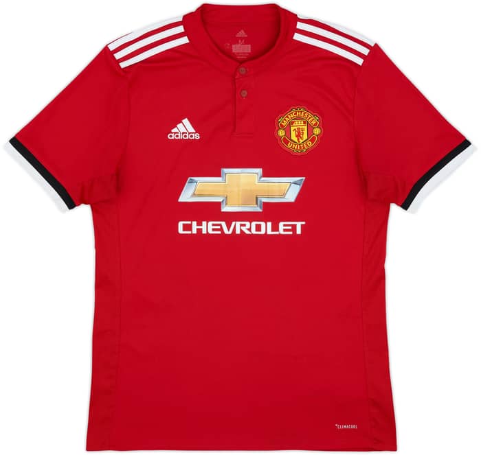 2017-18 Manchester United Home Shirt Ibrahimovic #10 - 7/10 - (M)