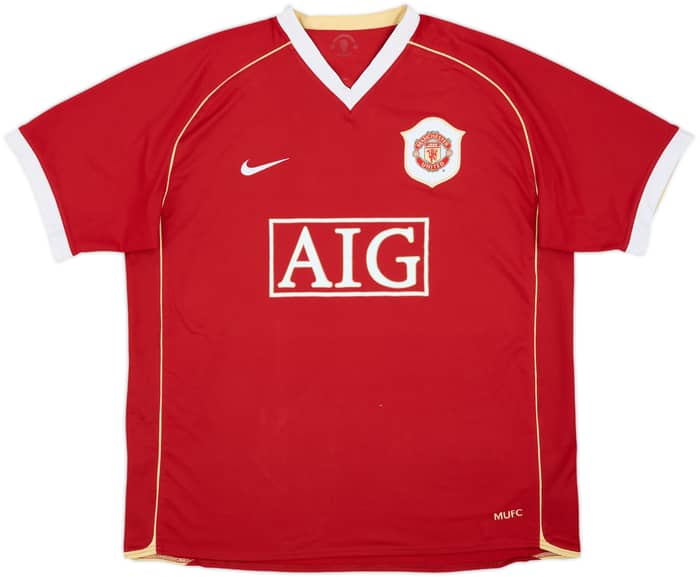 2006-07 Manchester United Home Shirt Rooney #8 - 6/10 - (XL)