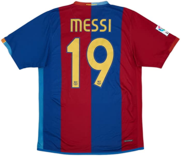 2006-07 Barcelona Home Shirt Messi #19 - 5/10 - (M)
