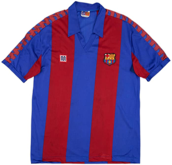 1984-89 Barcelona Home Shirt - 6/10 - (L)