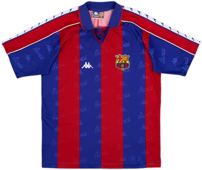 1992-95 Barcelona Basic Home Shirt - 8/10 - (M)