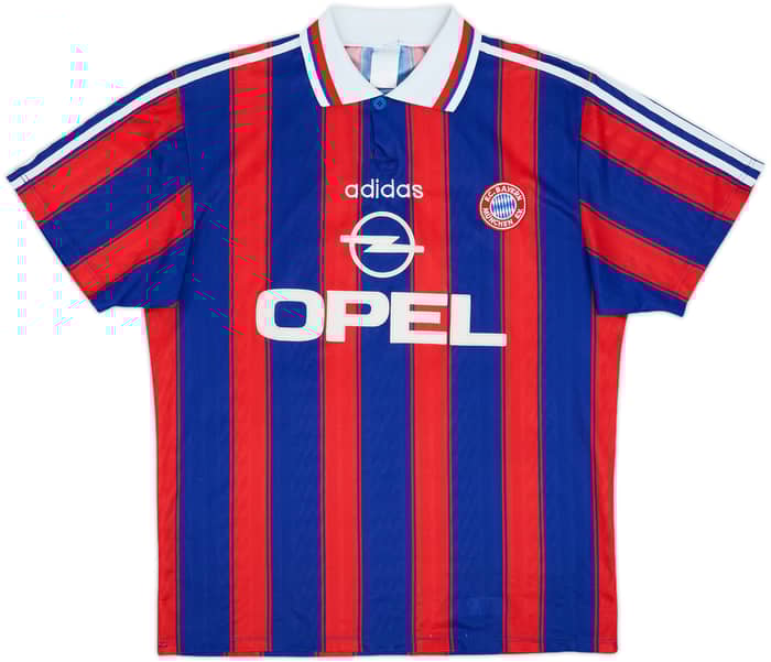 1995-97 Bayern Munich Home Shirt Klinsmann #18 - 8/10 - (M)