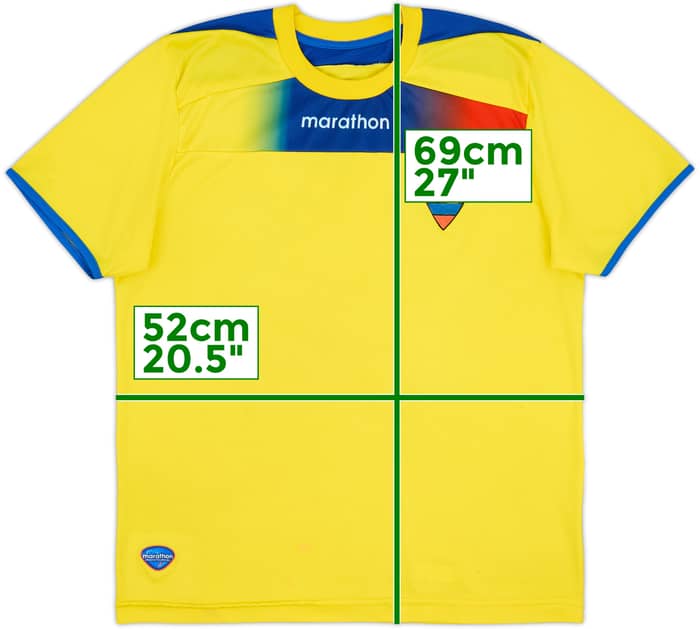 2011-12 Ecuador Home Shirt - 4/10 - (L)