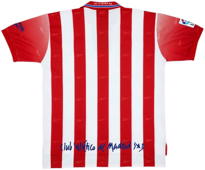 1998-99 Atletico Madrid Home Shirt - 8/10 - (XL)