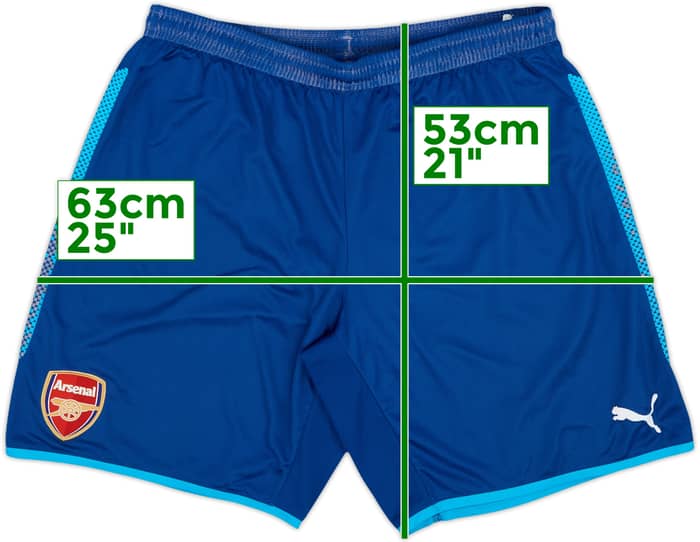 2017-18 Arsenal Puma Away Shorts - 4/10 - (L)
