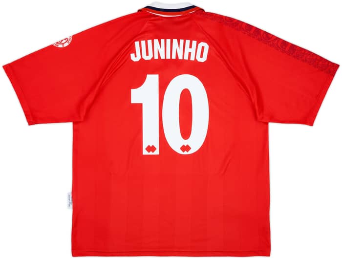1996-97 Middlesbrough Home Shirt Juninho #10 - 6/10 - (L)