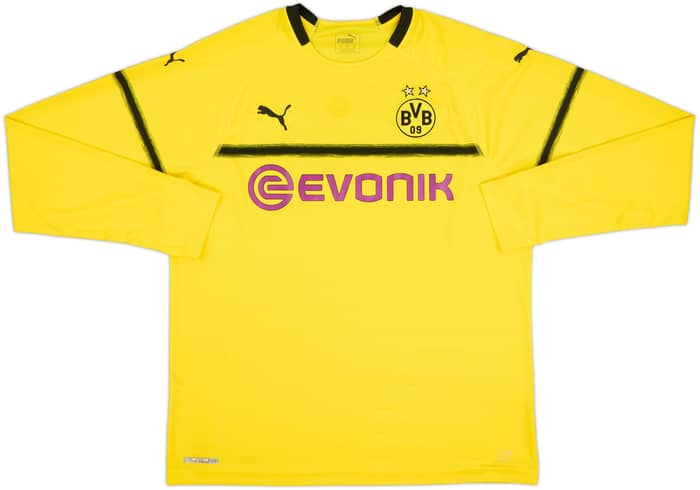 2018-19 Borussia Dortmund European Home L/S Shirt - 5/10 - (XXL)