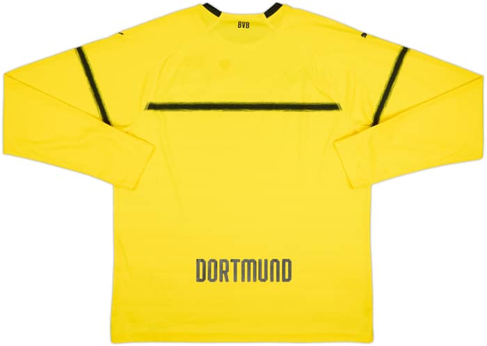 2018-19 Borussia Dortmund European Home L/S Shirt - 5/10 - (XXL)