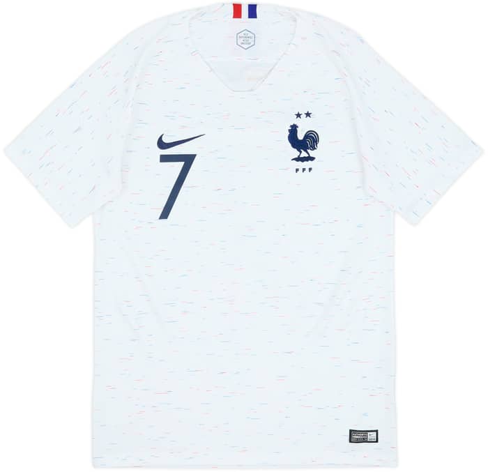2018 France Away Shirt Griezmann #7 - 10/10 - (S)