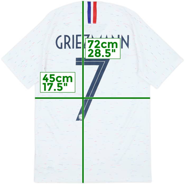 2018 France Away Shirt Griezmann #7 - 10/10 - (S)
