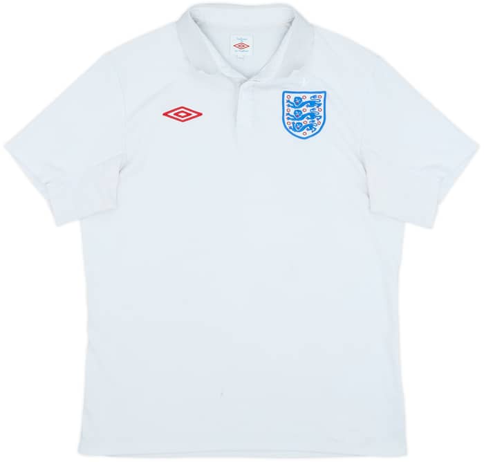 2009-10 England Home Shirt - 5/10 - (L)