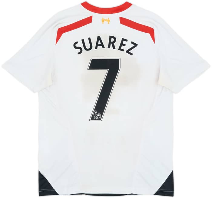 2013-14 Liverpool Away Shirt Suarez #7 - 4/10 - (M)