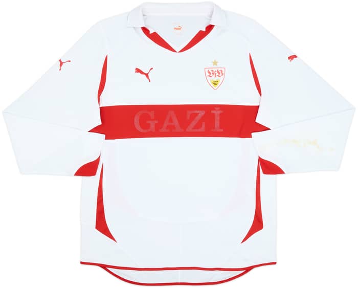 2010-11 Stuttgart Home L/S Shirt - 4/10 - (XL)
