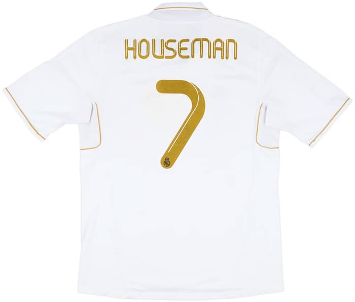 2011-12 Real Madrid Home Shirt Houseman #7 - 4/10 - (XL)