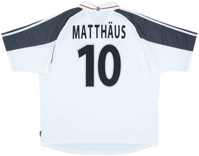 2000-02 Germany Home Shirt Matthaus #10 - 9/10 - (XXL)