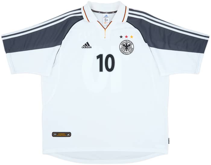 2000-02 Germany Home Shirt Matthaus #10 - 9/10 - (XXL)