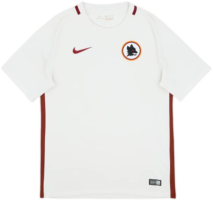 2016-17 Roma Away Shirt Dzeko #9 - 7/10 - (S)