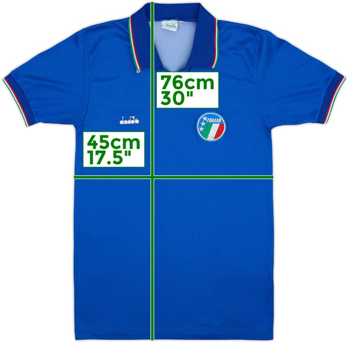 1986-90 Italy Home Shirt - 7/10 - (M)
