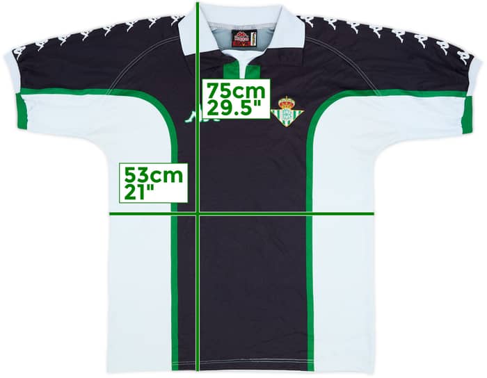 1998-99 Real Betis Away Shirt - 8/10 - (L)