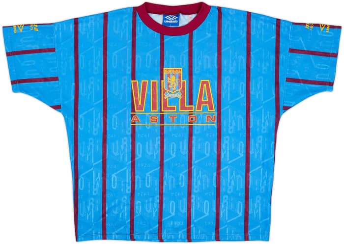 1992-93 Aston Villa Umbro Leisure Shirt - 7/10 - (L)
