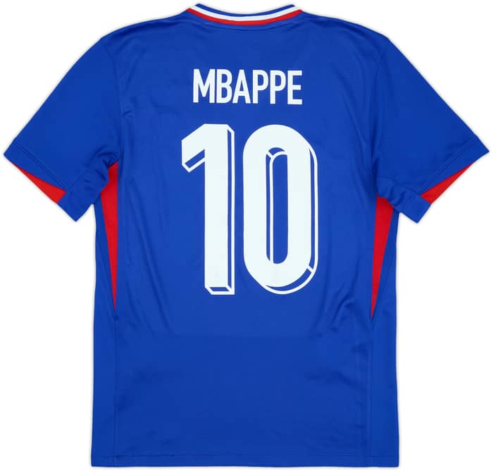 2024-25 France Home Shirt Mbappe #10 - 7/10 - (S)