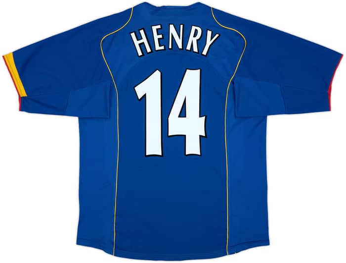 2004-06 Arsenal Away Shirt Henry #14 - 5/10 - (L)
