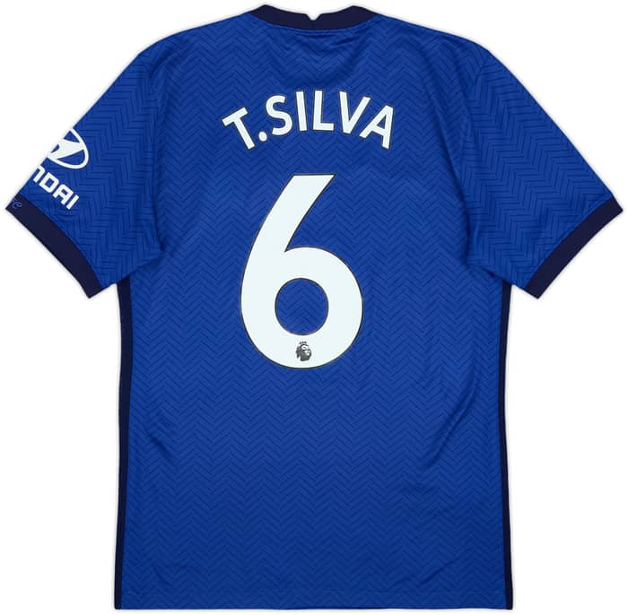 2020-21 Chelsea Home Shirt T.Silva #6 - 9/10 - (S)