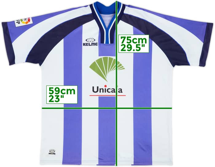 1999-00 Malaga Home Shirt - 7/10 - (L)
