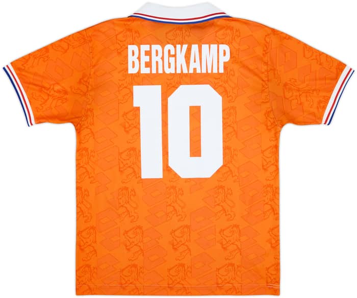 1994 Netherlands Home Shirt Bergkamp #10 - 7/10 - (L)