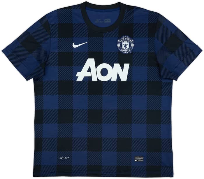 2013-14 Manchester United Away Shirt Chicharito #14 - 9/10 - (XL)