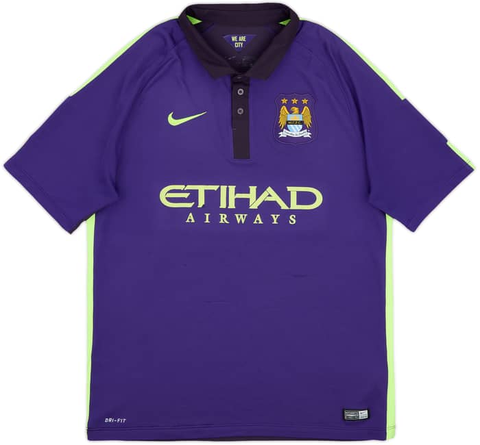 2014-15 Manchester City Third Shirt Silva #21 - 6/10 - (L)