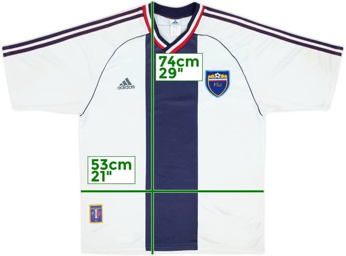 1998-00 Yugoslavia Away Shirt - 8/10 - (L)