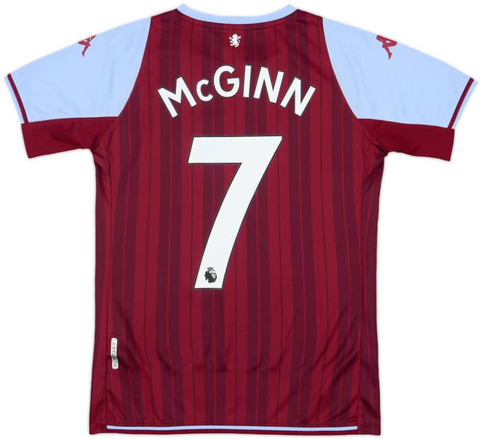 2021-22 Aston Villa Home Shirt McGinn #7 (Women's S)