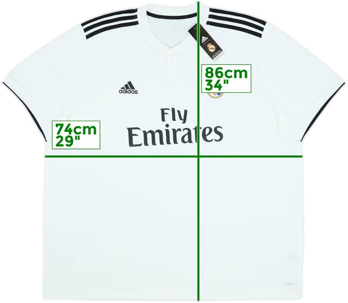 2018-19 Real Madrid Home Shirt (3XL)